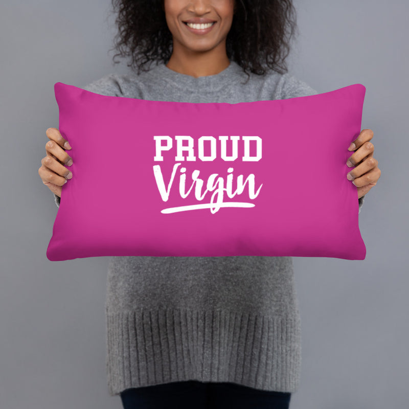 Proud Virgin Accent Pillow