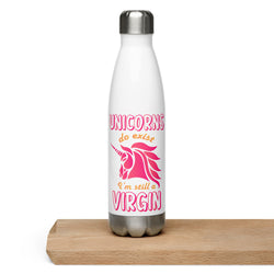 Unicorns Do Exist Stainless Steel Water Bottle