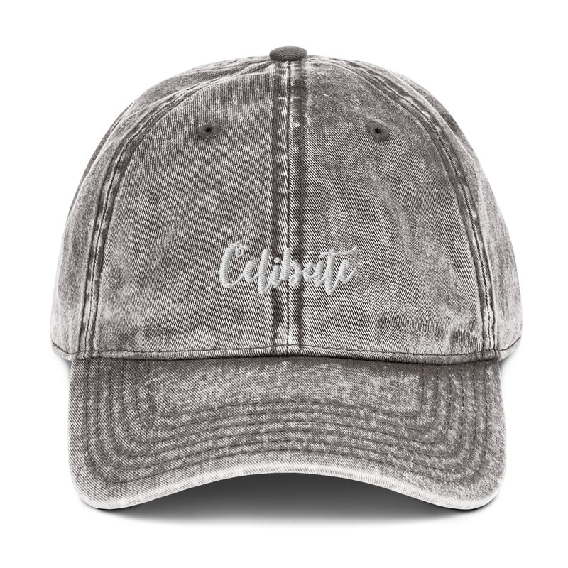 Celibate Vintage Cotton Twill Cap